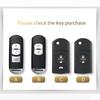 2025 Hot Leather Car Key Case Holder Key Cover Accessories For Mazda 3 6 Cx30 Cx9 Cx5 Cx8 MX5 MX30 X5 X9 S30 Key Cover Demio Ate
