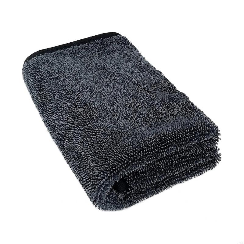28GC Microfiber Drying Cloth Automotive Cleaning Cloth Plush Car Drying Towel Easy to Use for Car & Motorcycle Maintenance