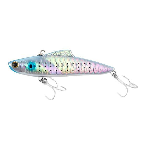 10CM/33G VIB Fishing Lure with Hooks Sinking Reflective 3D Hard Artificial Bait Freshwater Saltwater Trout Bass Walleye Fishing Accessories