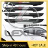 2026 Hot Interior Stickers 4Pcs Car Door Protector Anti-collision Strip Bumper Stickers Decals For LS LC IS350 ES300 GS350