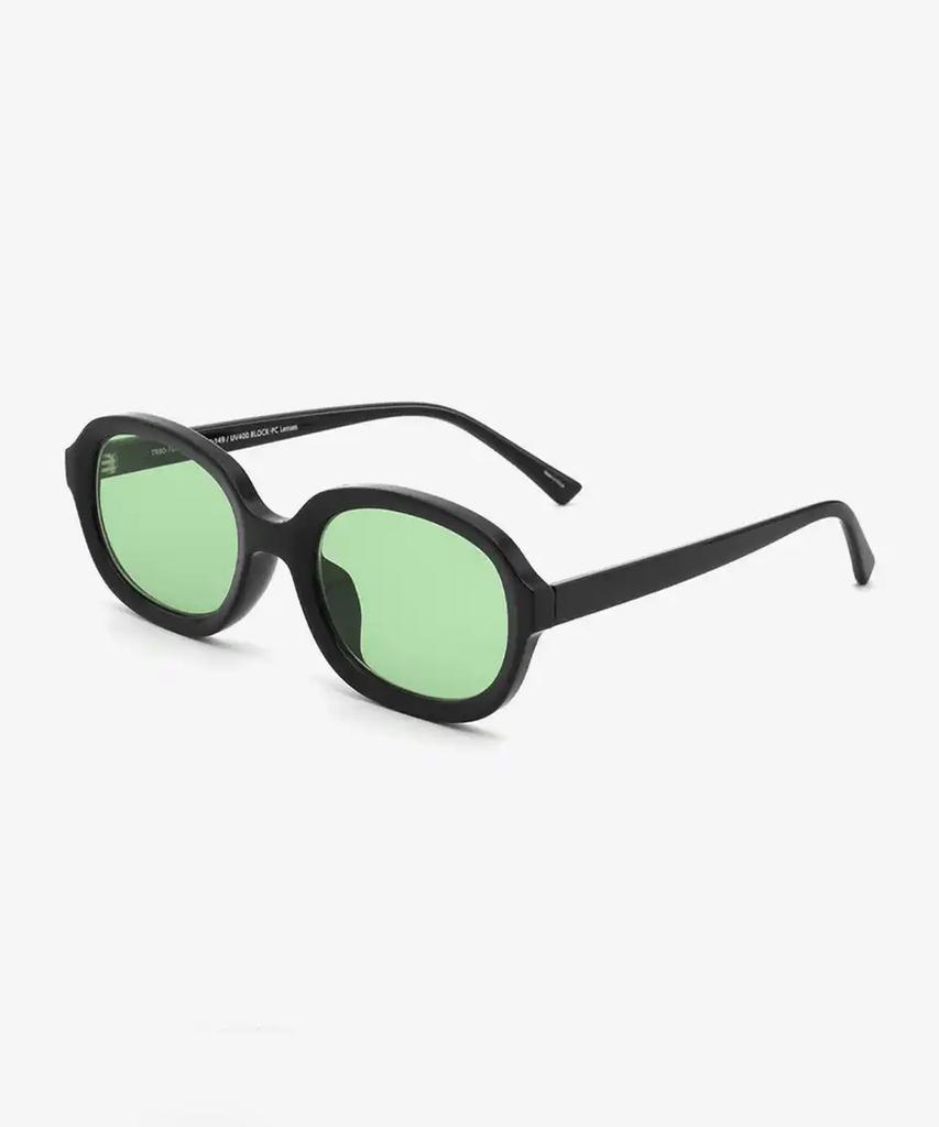 Seutailwokeu Green Tint Oval Style Work Tr90-16 C1_Green Style Work Sunglasses