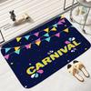 Brazil Carnival Festival Floor Carpet Door Mat Washable Non-Slip Living Room Sofa Chairs Area Mat Kitchen Bedroom Decoration