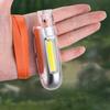 Sifflet de Survie de Camping Extérieur Sifflet de Secours avec Lumière LED Mini Lampe Torche Rechargeable Lampe Torche d'Urgence à Réglage 3 Vitesses