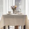 Tablecloth Japanese and Korean Style Light Luxury Simple High-end Sense Solid Color Wedding Party Rectangular Dessert Table Cloth