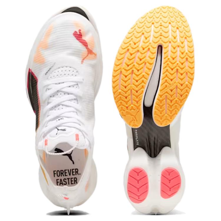 Puma Fast-R Nitro Elite 2 White Sunset Glow Men Sneakers Sun-Stream 310683-01