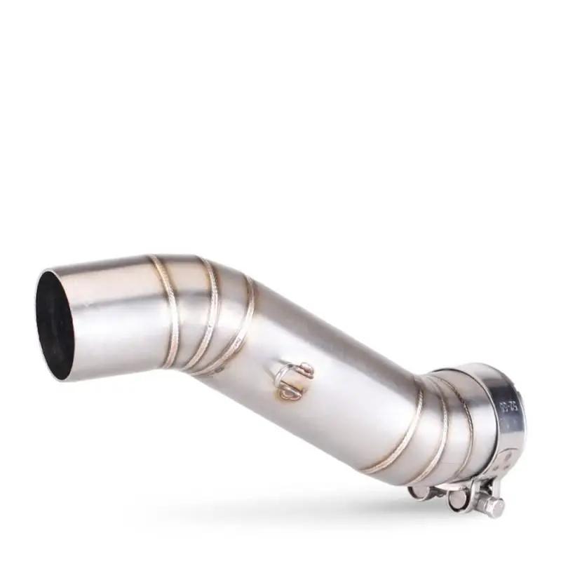 Motorcycle Exhaust Escape Modify Mid Link Pipe For Honda CBR500 CBR500R CB500F CB500X CB400 CBR400 CB400X CB400F 2016 - 2022