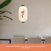 Waterproof Japanese Cherry Blossom Lantern Hanging Lantern for Bbq Izakaya Festival Party Home Garden Decorative