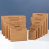 Shouheng Thickened Cowhide Gift Tote: White Card Paper Bag for Clothing & Souvenirs