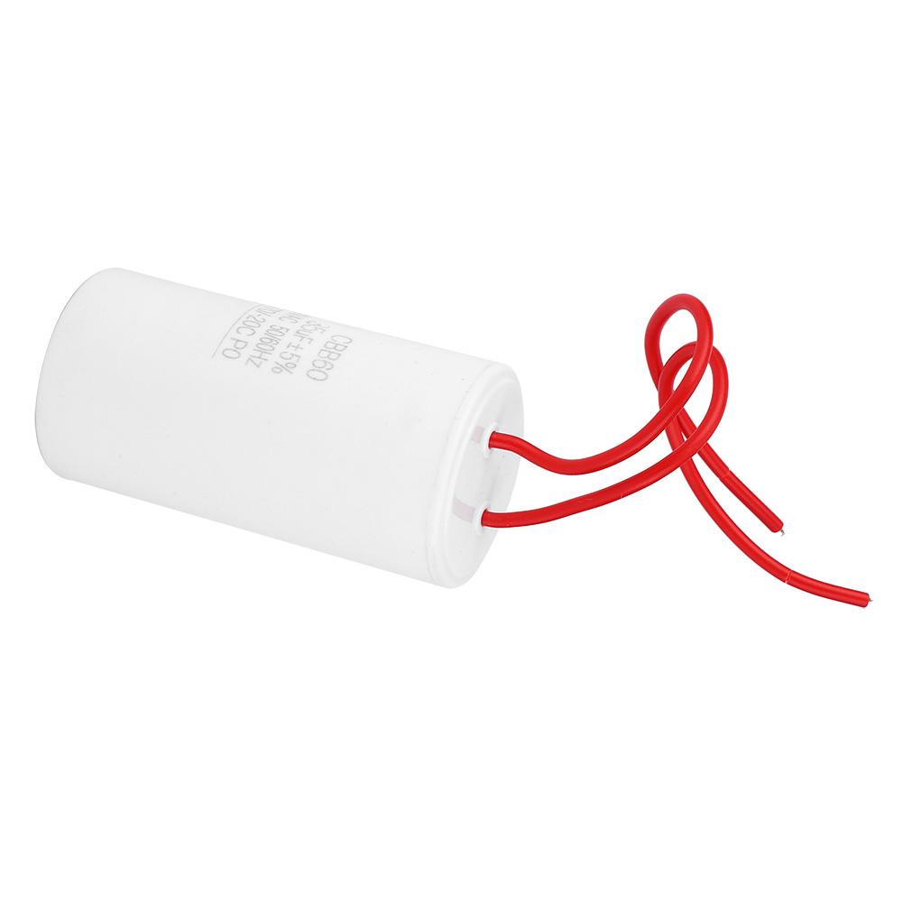 CBB60 Motor Run Capacitor 35uF 450VAC Water Pump Start Capacitor for Home Appliance