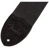 [Fender] Strap Cotton/Leather Strap, Black