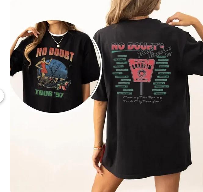 No Doubt Tragic Kingdom Tour 1997 Vintage Band Tee