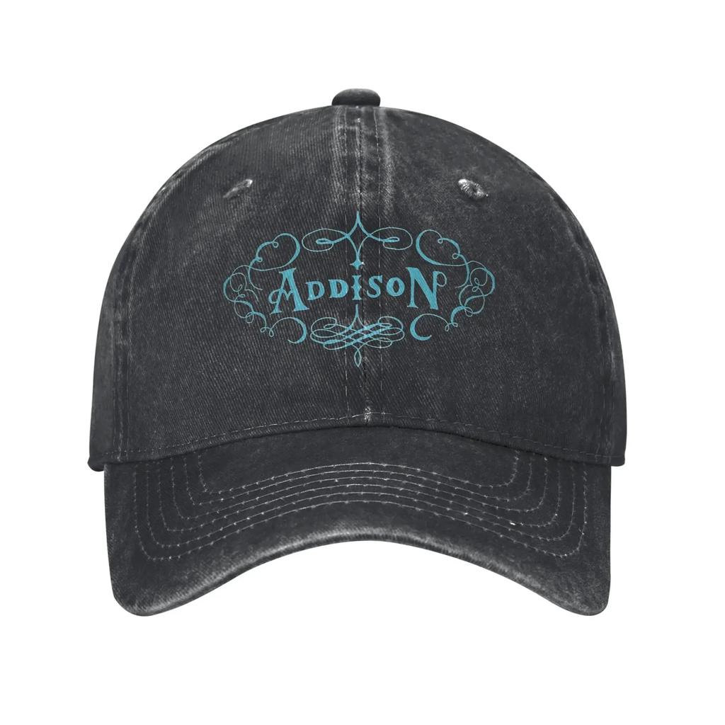 Retro Addison Rae Hating Pop Music Doesn't Make You Deep Baseball Cap for Men Women Distressed Denim Sun Cap Golf Gift Caps Hat