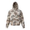 American Retro Leopard Print Zip Up Hoodie Loose Fit Casual Jacket Couples Men Women