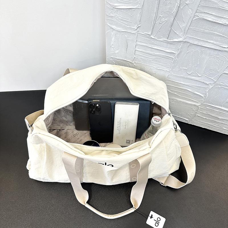 Borsa da yoga per il fitness, borsa da viaggio per brevi spostamenti, borsa da viaggio portatile leggera ad alta capacità, borsa portaoggetti per studenti, borsa a mano