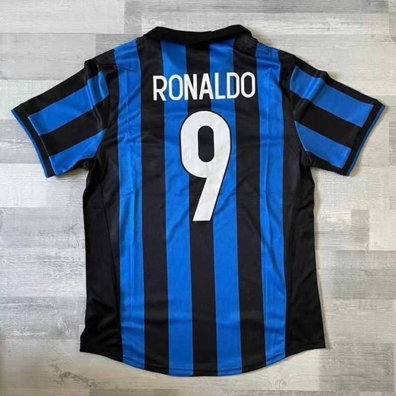 Vintage Jersey Football Jersey Classic Country Milito Ronaldo Maldini Sneider Bergkamp Jersey