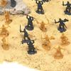 25-100PCS Soldier Model Archaic Swordman War Scene DIY Models Medieval Knight Soldier Role-Playing Props School Rewards Gift ZYF