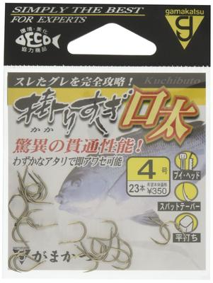 Gamakatsu Hanging Squirrel Hook, Large, Size 4