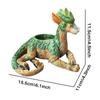 Dragon Statue Plant Containers Gift Dragon Flower Pot for Desk Garden Home