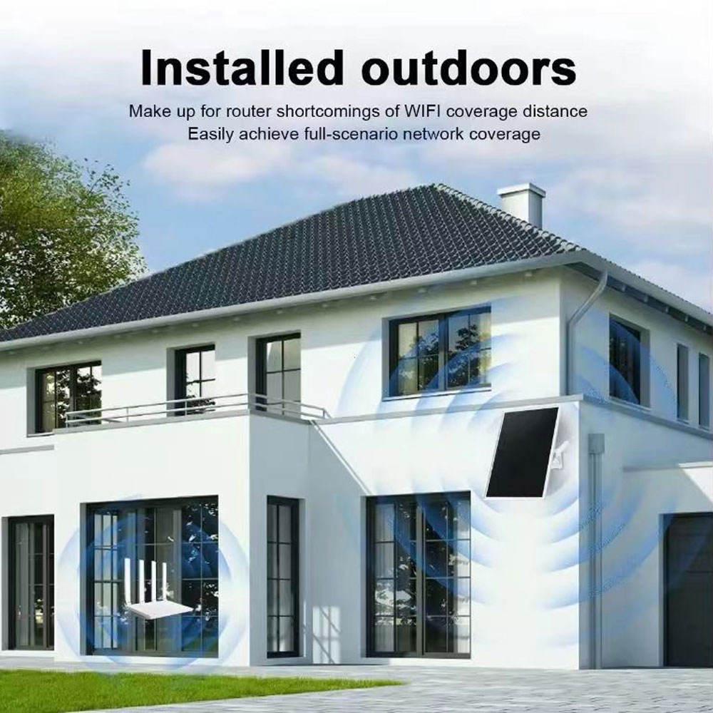 300Mbps Solar-Powered 4G Outdoor WiFi Router