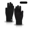 Gloves Winter Men Double Layer Fleece Lined Thick Driving Riding Cold Proof Thermal Knit Touchscreen Gloves Women