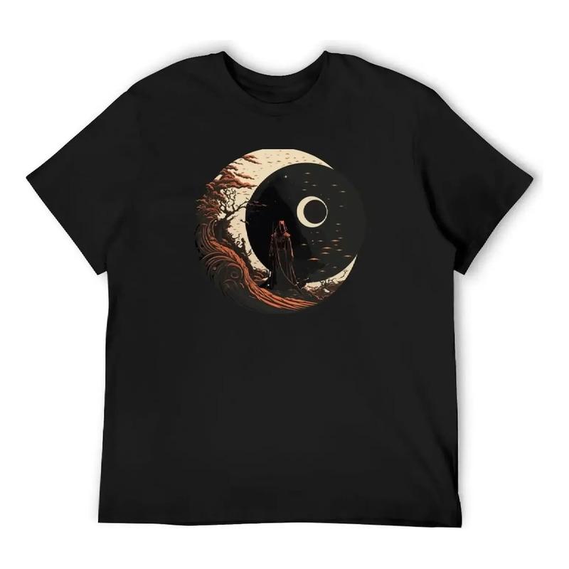 Camiseta Bloodborne Moon, Ropa De Talla Grande, Blusas De Ve S разноцветный