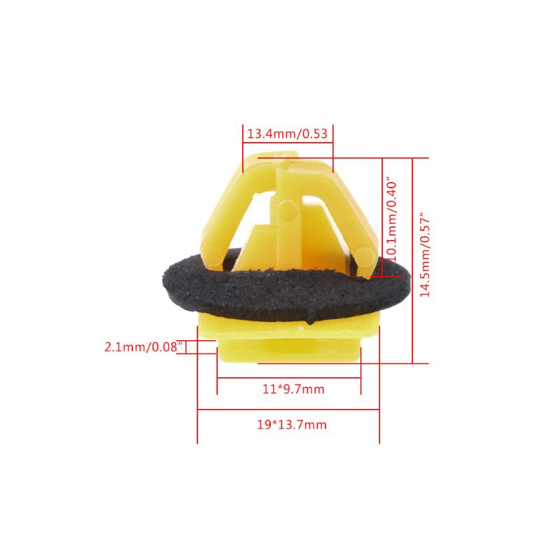 50 szt. Klips na osłonę drzwi do Hyundai Elantra Tucson Cerato Sportage Seahorse