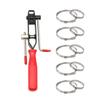 Boot Band Cutter, Drive Shaft Boot Band, Drive Shaft Boot Repair Tool Set, Clamp Included, Car Maintenance Supplies