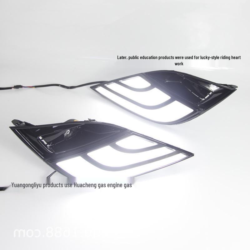 Світлодіодні денні ходові вогні та протитуманні фари для оновлення переднього бампера Camry 18-19