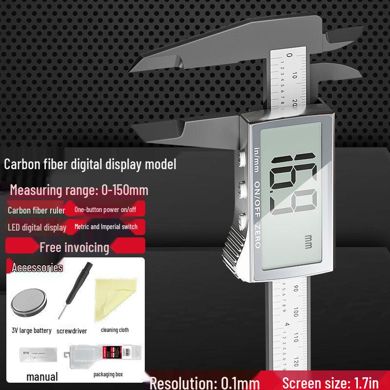 

Високоточний цифровий електронний штангенциркуль - Промислове та побутове використання