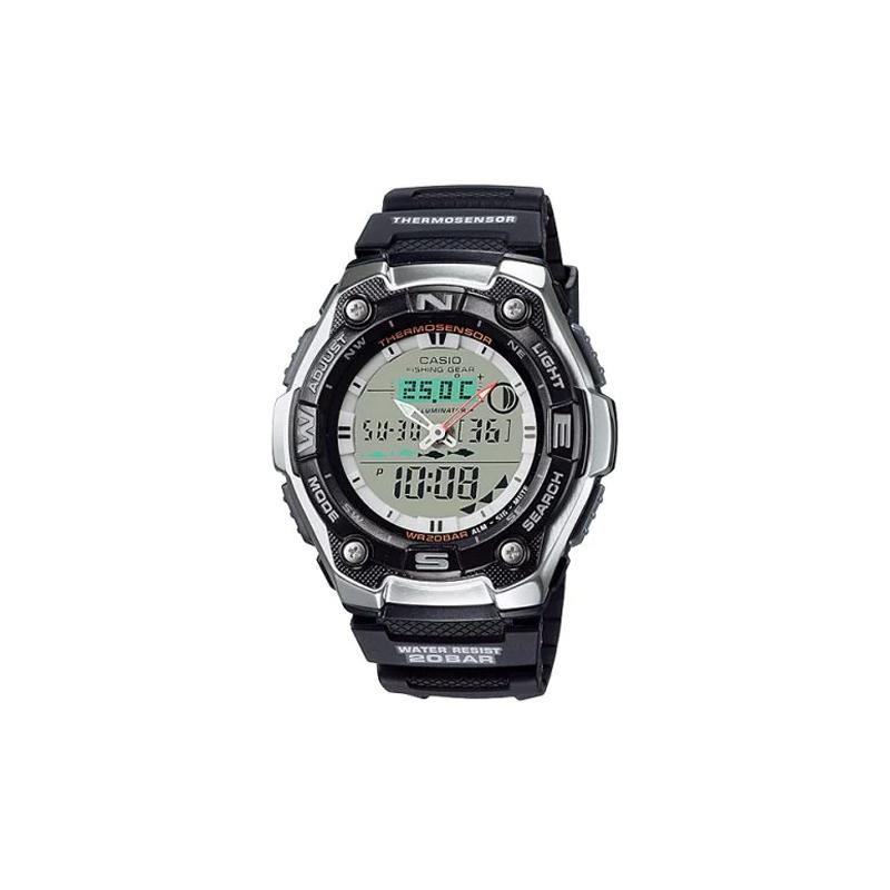 

Casio CASIOYOUTH Series - Disc Digital Display Series Classic Retro Fashion Trend Pointer Dual Display Day and Date Display LCD Dial AQW-101J-1AJH серый