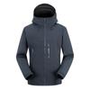 Unisex Windproof Waterproof Softshell Jacket for Hiking and Camping
