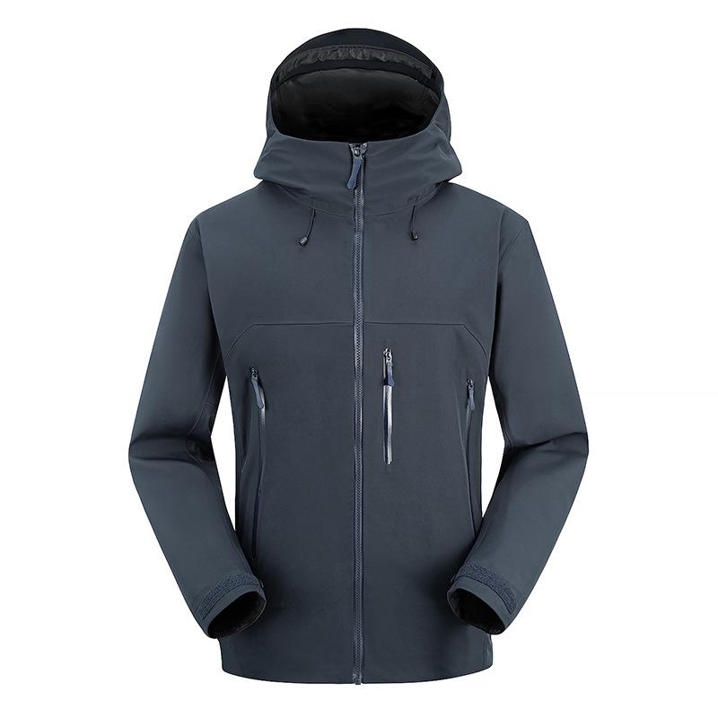 Unisex Windproof Waterproof Softshell Jacket for Hiking and Camping