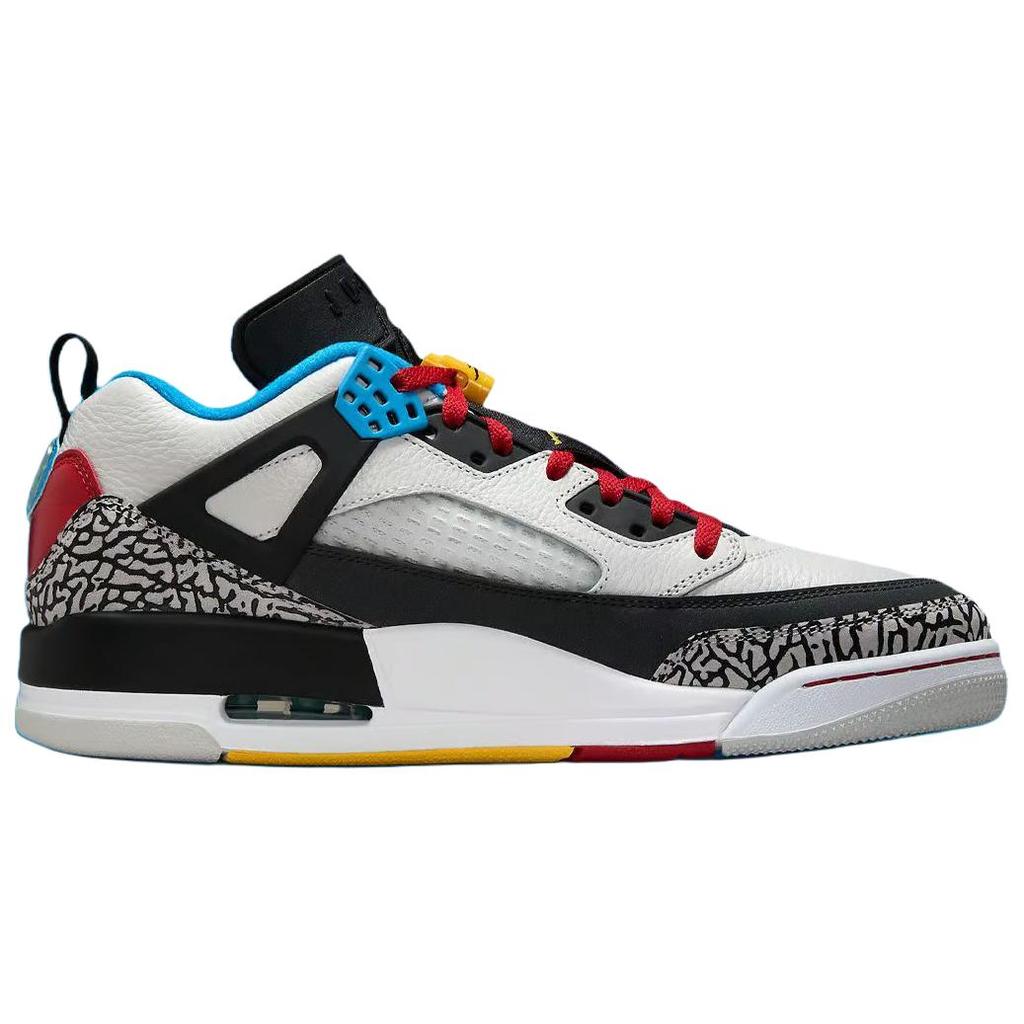 Air Jordan Spizike Low SE Bordeaux Men Sneakers Black Neutral-Grey Varsity-Maize IM7425-004