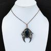 Labradorite Pendant Copper Wire Wrapped Pendant Copper Jewelry Handmade Pendants Gemstone Pendant Wire Wrapping Jewelry Women's Special Gift