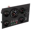 Boat Instrument Panel 120km Speed Water Oil Level Pressure Water Temperature Time Clock Display Voltage Alarm for RV