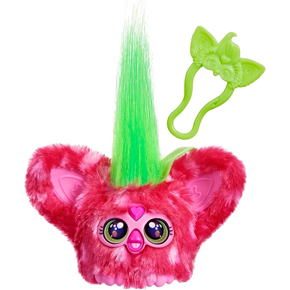 Hasbro Furby Furblets Mini Plush Toy Strawberry Red 6 Years and Up G3368