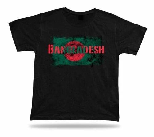 Bangladesh flag Tshirt T-shirt Tee top city nation map textile BASIC apparel 2XL