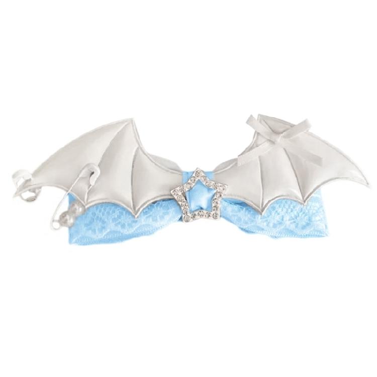 Bat Wing Hair Clip for Female Dark Series Hair Pin 2000s Anime Hair Barrettes Side Clip Girl Halloween Theme Hair Decors