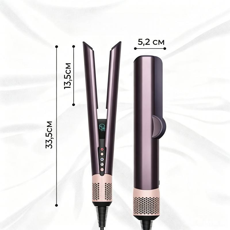dyson Air Blow Hair Straightener Airstrait HT01 1600W Ionic Styling Flat Iron фиолетовый