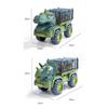 12Pcs Dinosaur Truck Toy, Mini Dinosaur Transport Car Carrier Trains Set Pull Back Monster Trucks for Boys Girls Toddlers Birthday Christmas Toy Gift