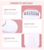 Mini USB Rechargeable Bladeless Fan for Eyelash Extensions