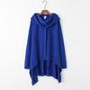 2023 Autumn/Winter European & American Solid Color Long Hooded Sweatshirt