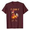 F-CAW-F Women's Casual Letter Print Short-sleeved Top T-shirt
