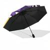 1PC Anpanman Automatic Folding Umbrella, Automatic Folding Umbrella with 8 Ribs, Convenient for Outdoor Use  015