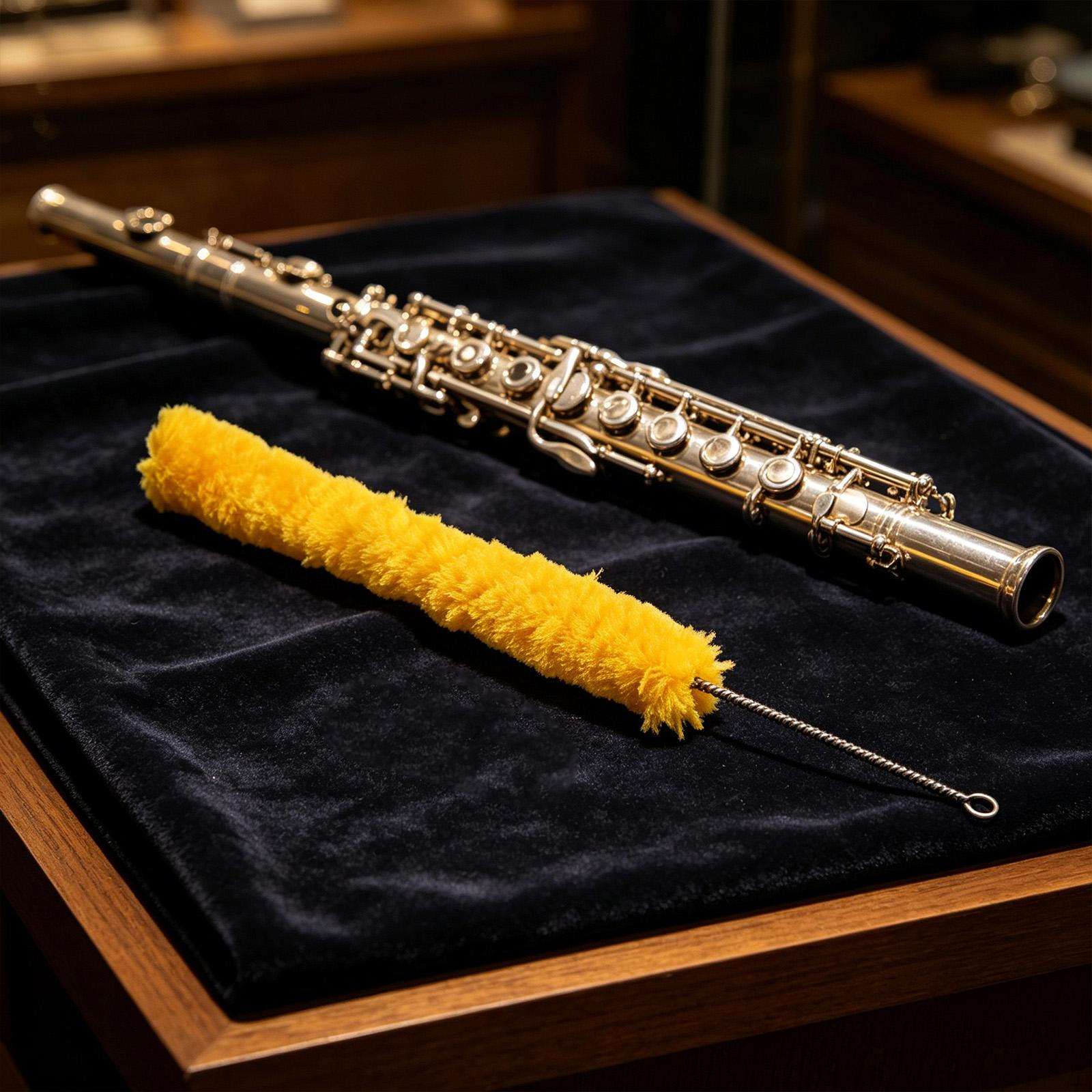 Flute Cleaning Brush Saxophone Flexible Multifunctional Lightweight Music Instrument