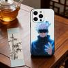 Anime J-Jujutsu Kaisen S-Satoru Gojo Phone Case Silicone Soft For IPhone 17 16 15 14 13 12 11 X XR Plus Pro Max Plus