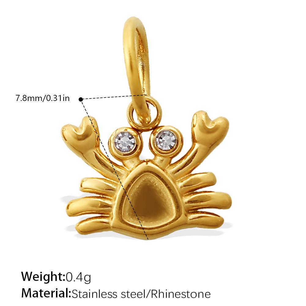 Fashion Daily Versatile Ocean Theme Diy Small Fish Pearl Pendant Does Not Fade Jewelry Accessories