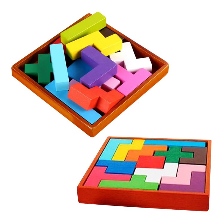 Lifepower Wooden Puzzle A Wooden Toy for Children and Adults to a Brain Training Compact and Easy to Perfect for Passing Suitable for Seniors and