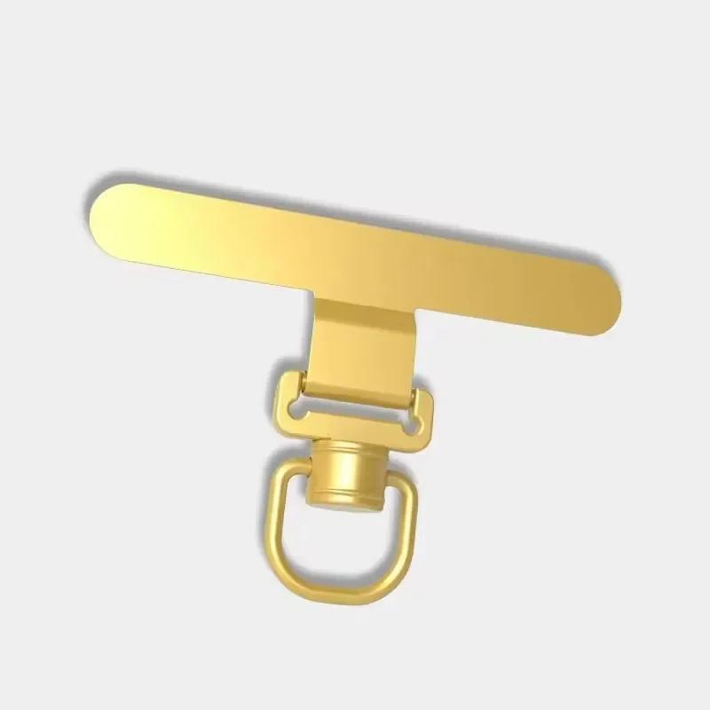 Xiaomi Clip de parche para cordón de teléfono giratorio de 360°, funda de teléfono de acero inoxidable ultradelgada, cuerda para colgar, tarjeta, correa antipérdida, junta fija