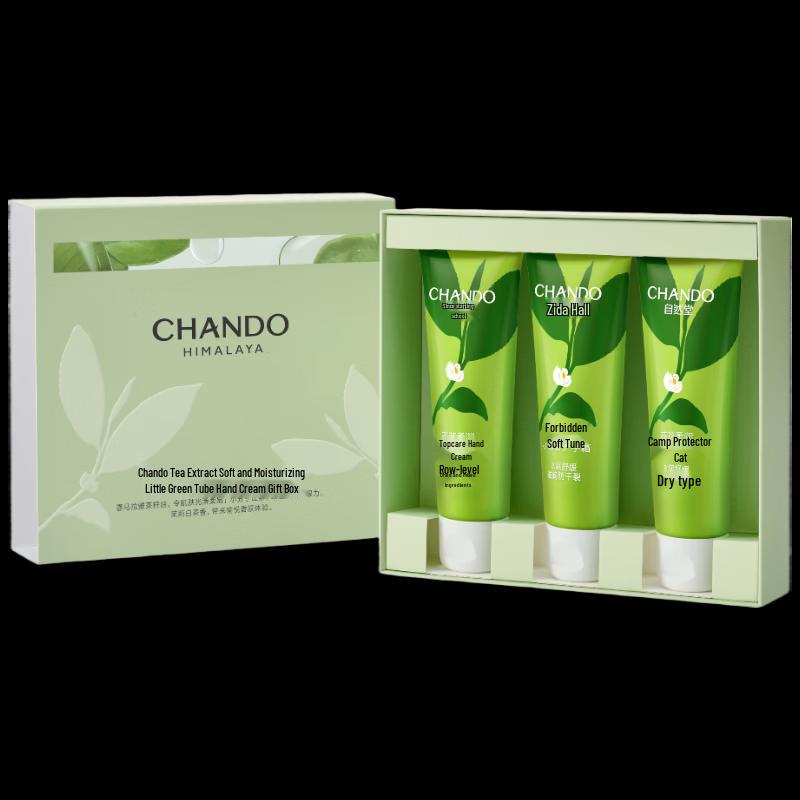 CHANDO Tea Extract Hand Cream Gift Set
